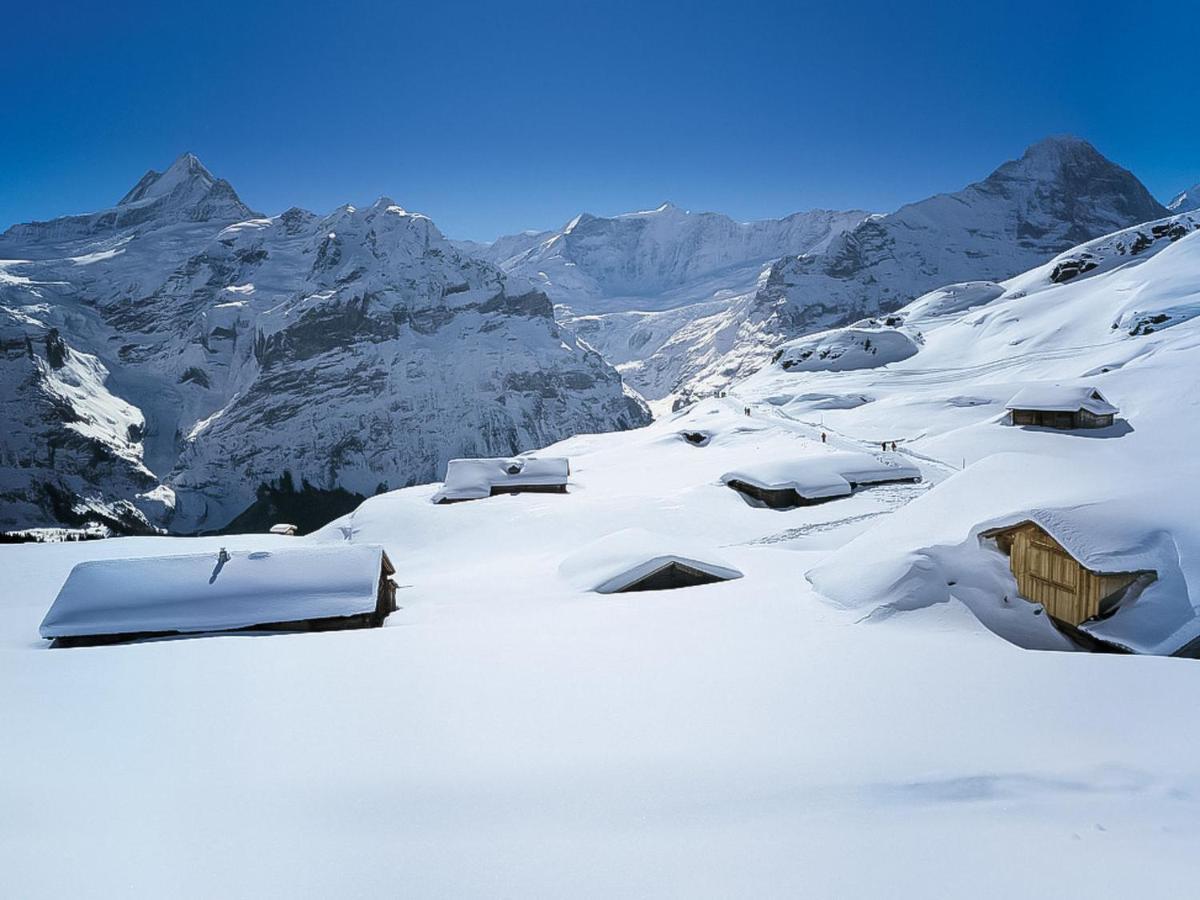 Apartment Chalet Abendrot Apartments-2 By Interhome Grindelwald Exterior photo